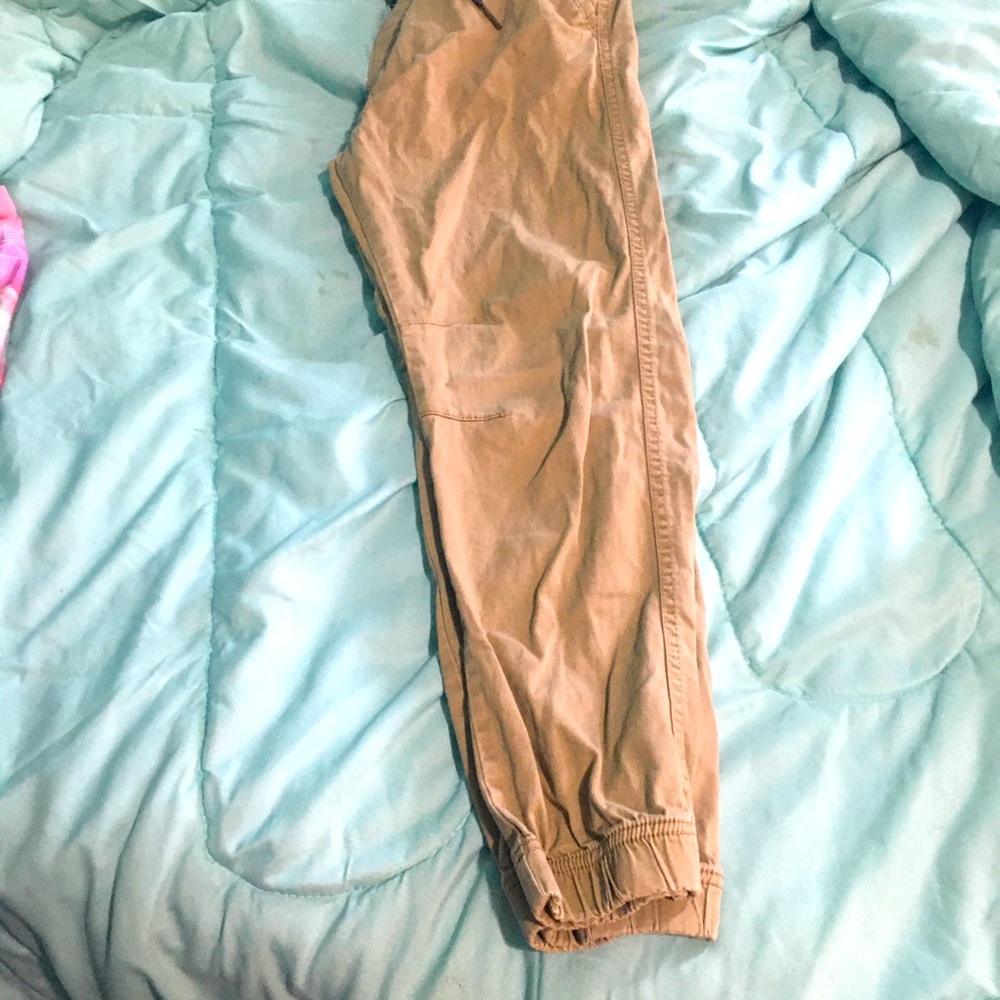 Guys tan pants